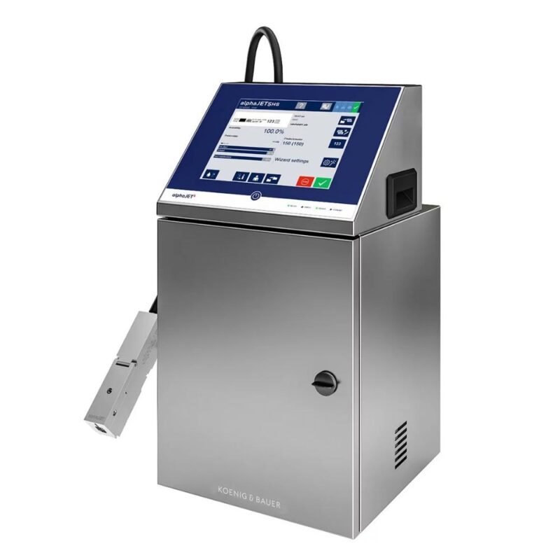 alphajet inkjet printer Packerials
