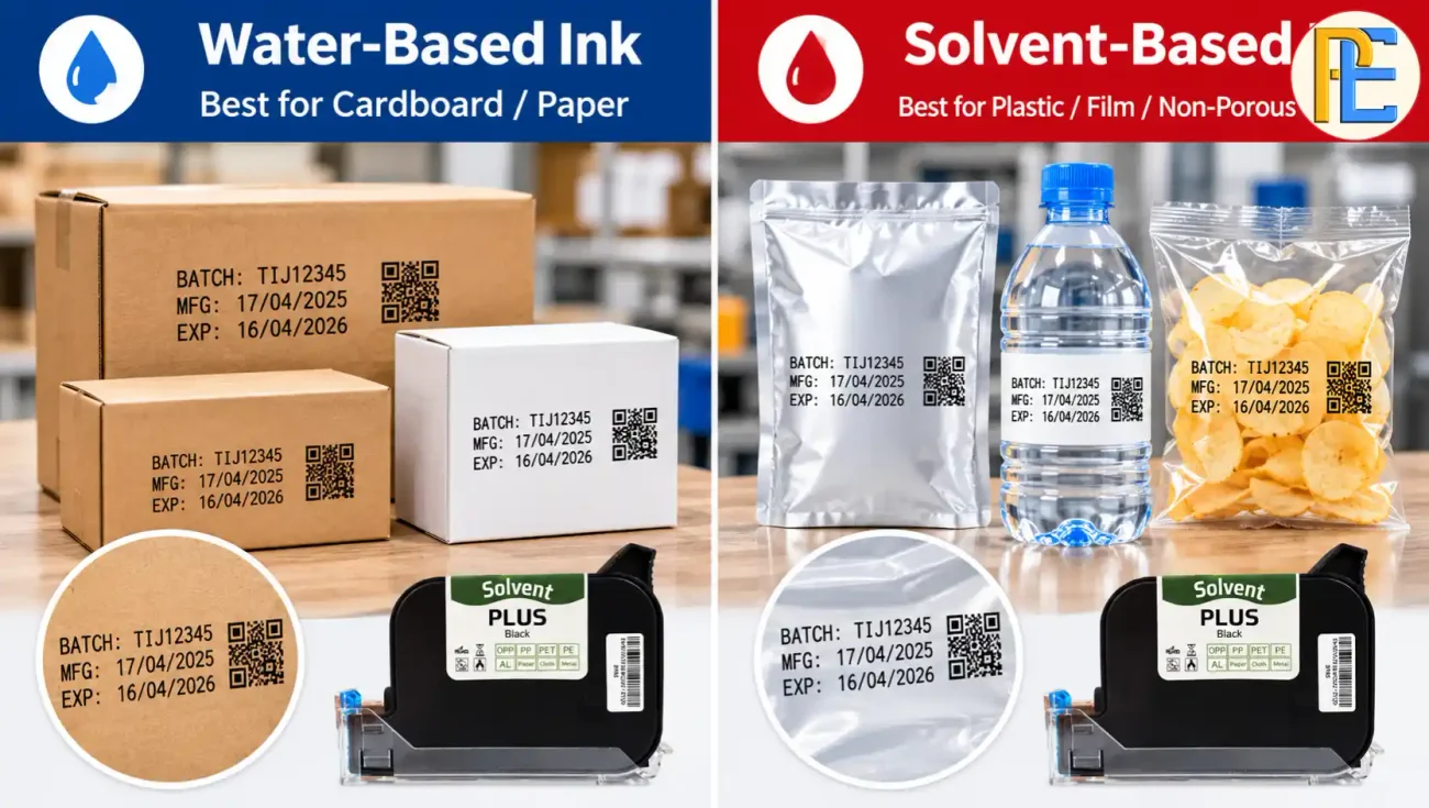 How to Choose the Right Ink Cartridge for a Thermal Inkjet Printer Water based and solvent based thermal inkjet cartridge comparison