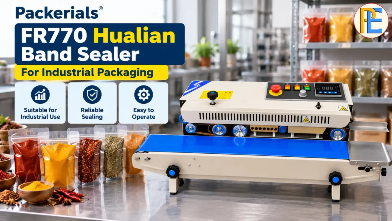 Top 3 Band Sealing Machines for Masala Packaging FR770 Hualian Band Sealer for Industrial Packaging