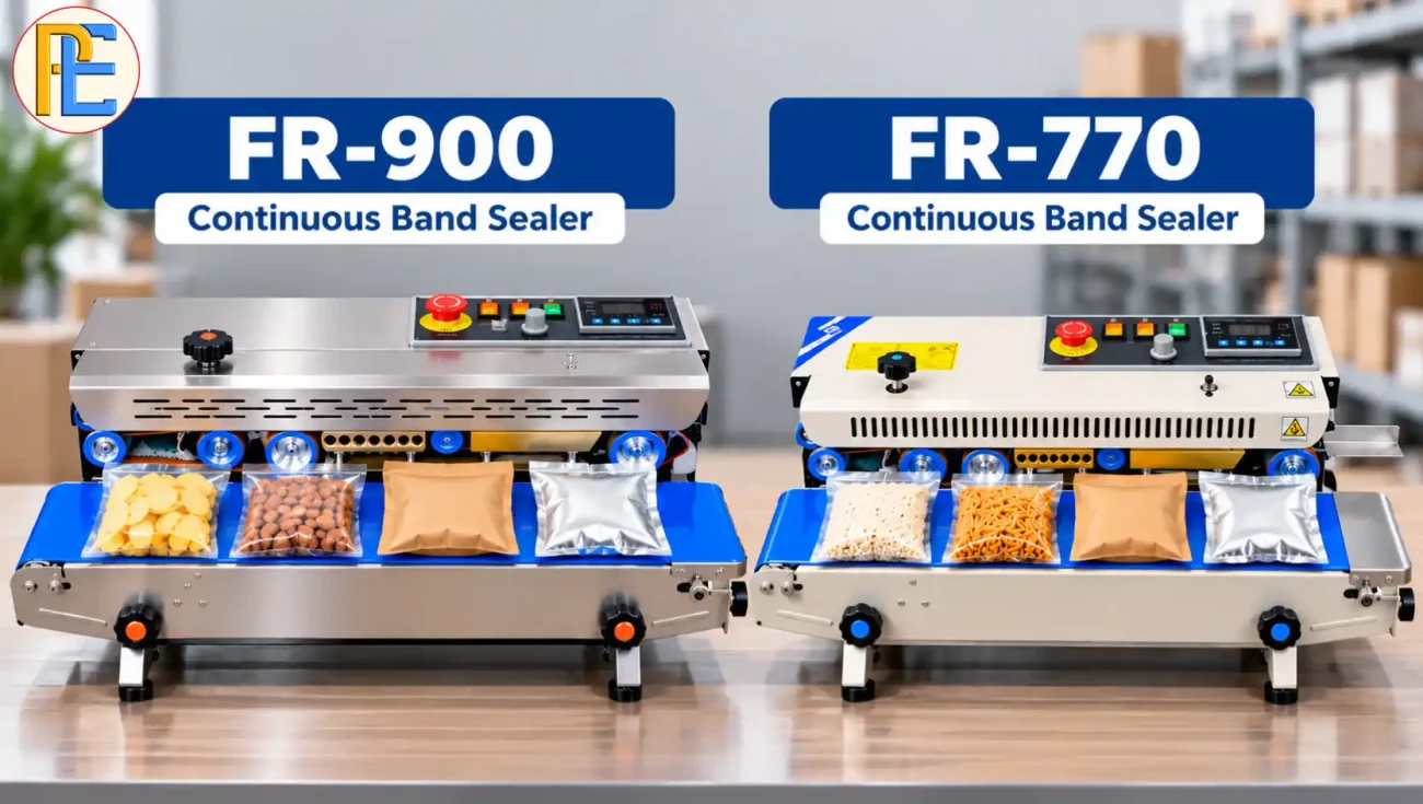 FR-900 vs FR-770 Band Sealer: Which One Should You Buy? FR-900 vs FR-770 continuous band sealer comparison